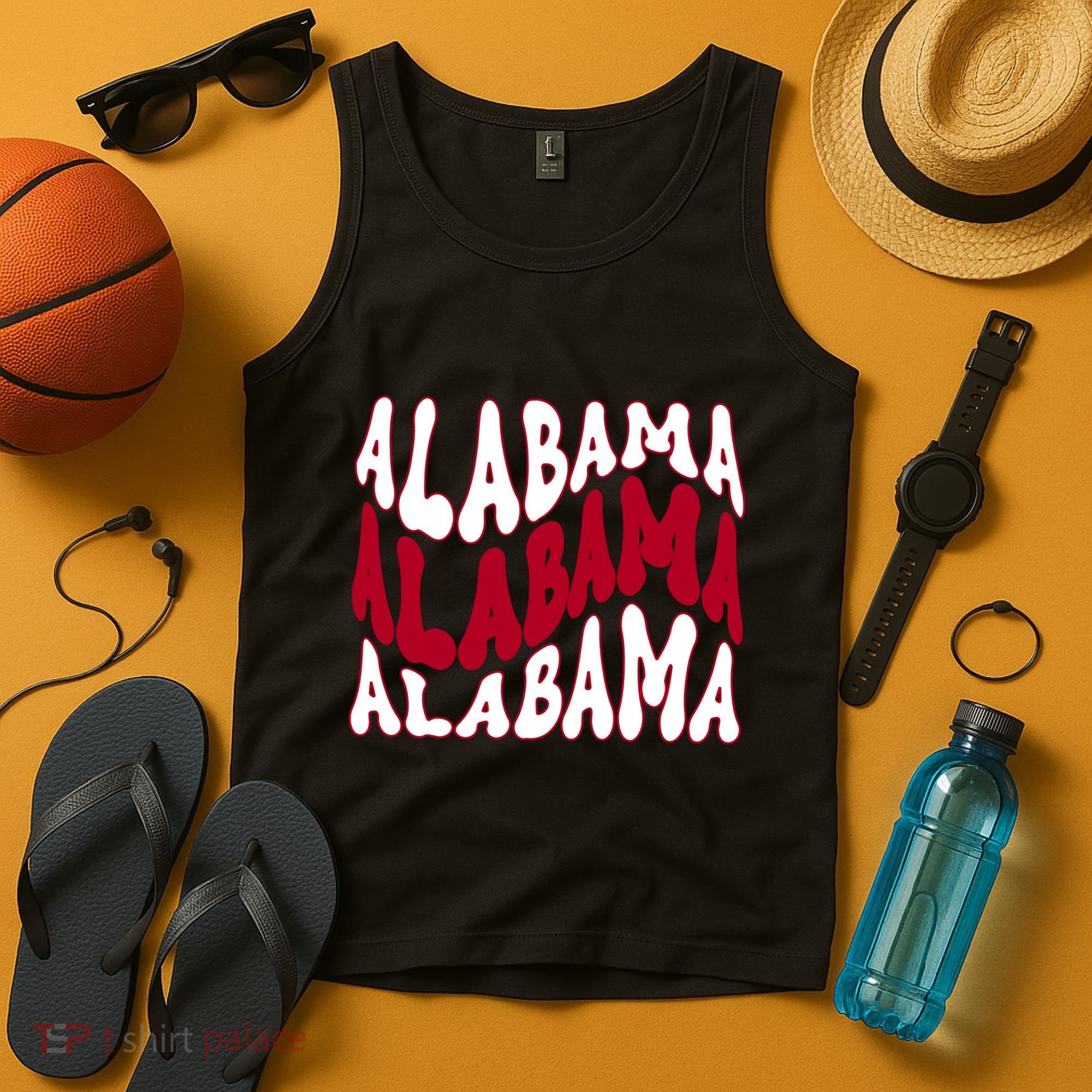 Alabama Retro Wave Tank Top