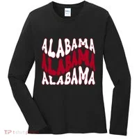 Alabama Retro Wave Women's Long Sleeve Shirt thumb 0