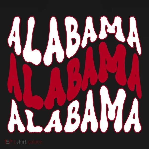 Alabama Retro Wave Women's Long Sleeve Shirt