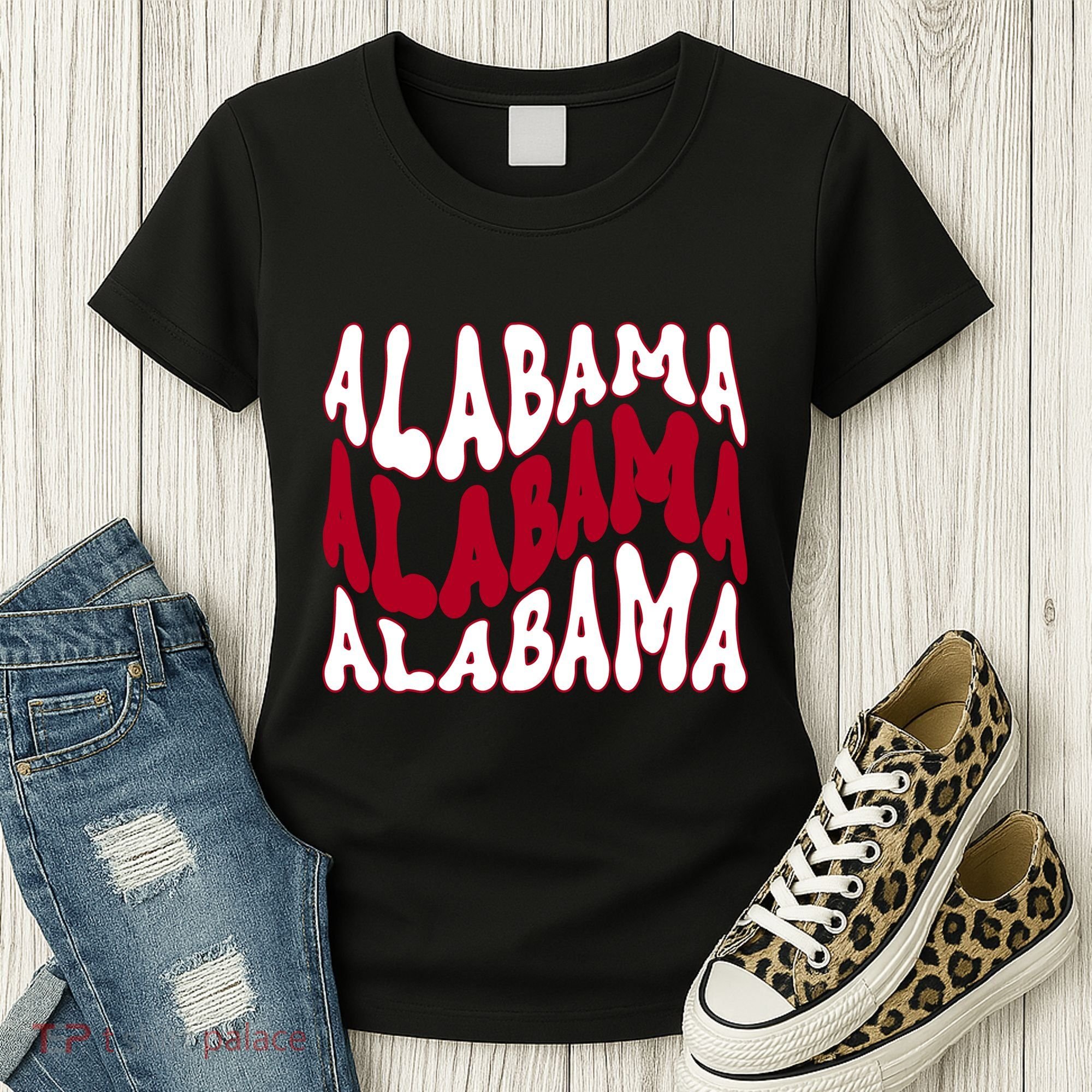 Alabama Retro Wave Women's T-Shirt