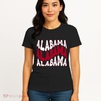 Alabama Retro Wave Women's T-Shirt thumb 4