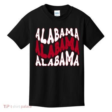 Alabama Retro Wave Kids T-Shirt