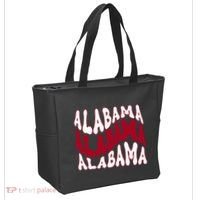 Alabama Retro Wave Tote Bag thumb 2