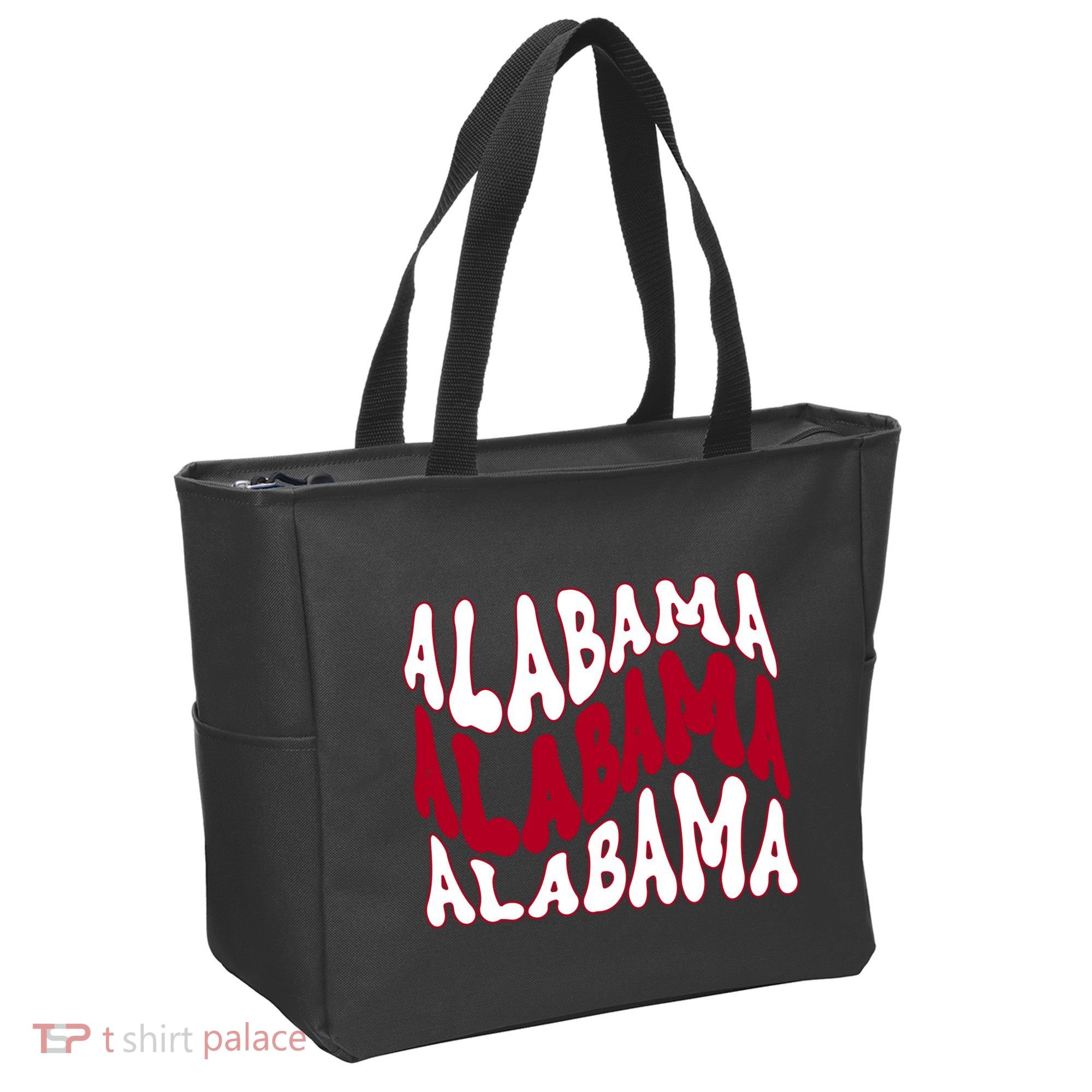 Alabama Retro Wave Tote Bag