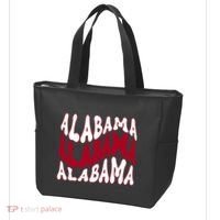 Alabama Retro Wave Tote Bag thumb 3