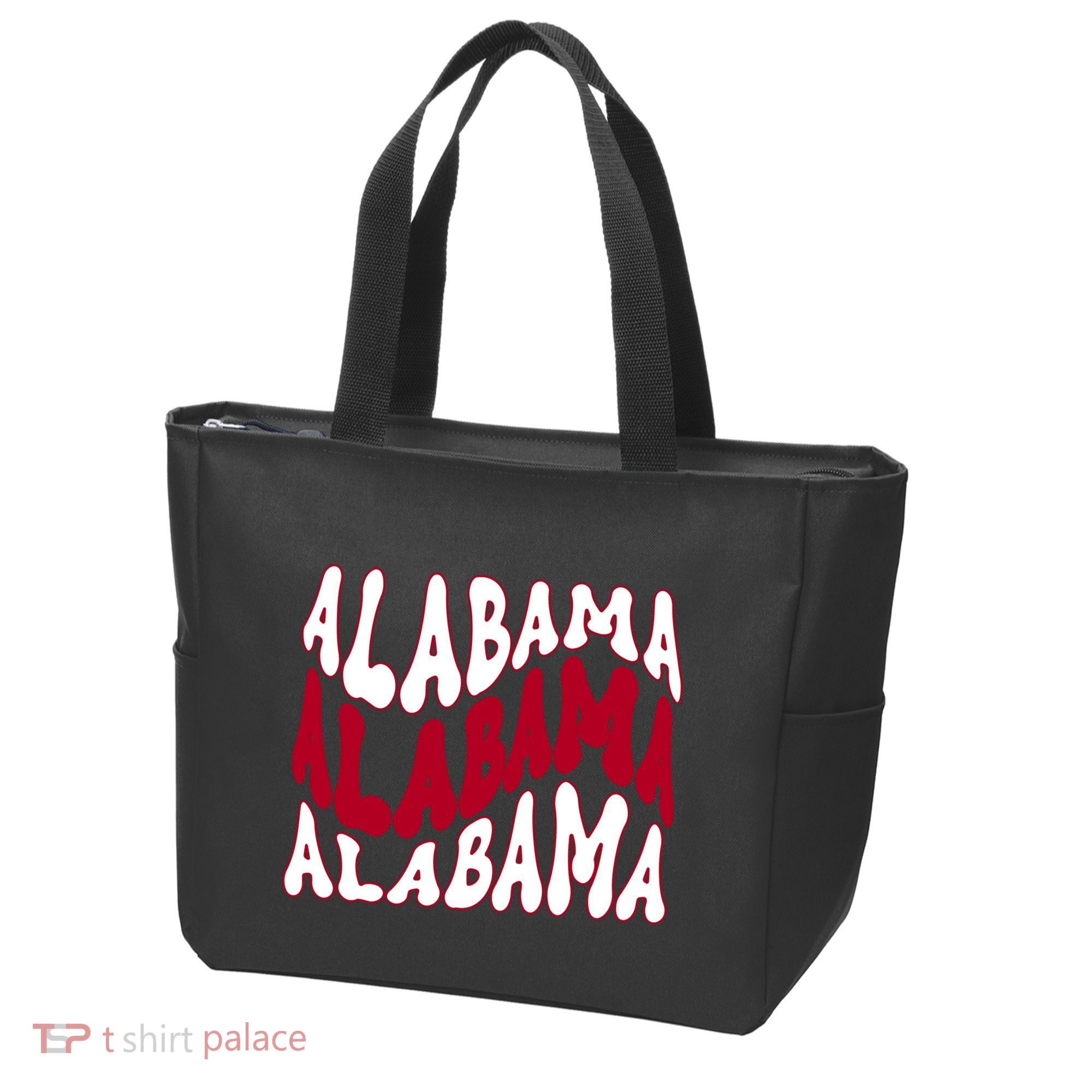 Alabama Retro Wave Tote Bag