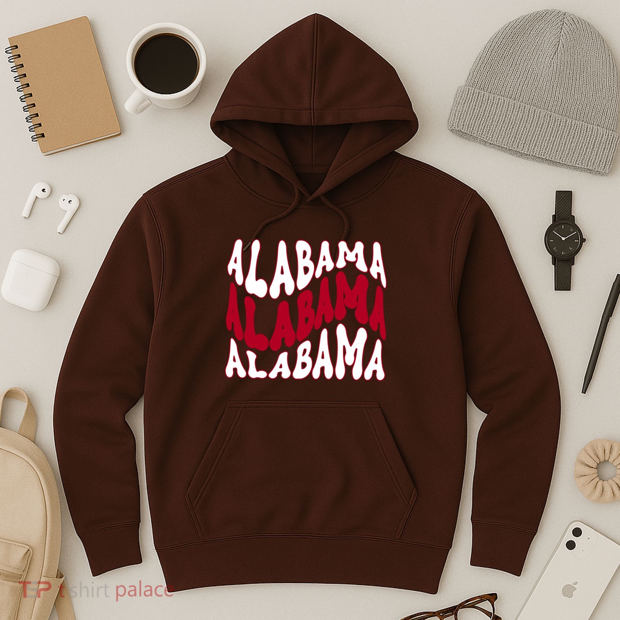 Alabama Retro Wave Hoodie