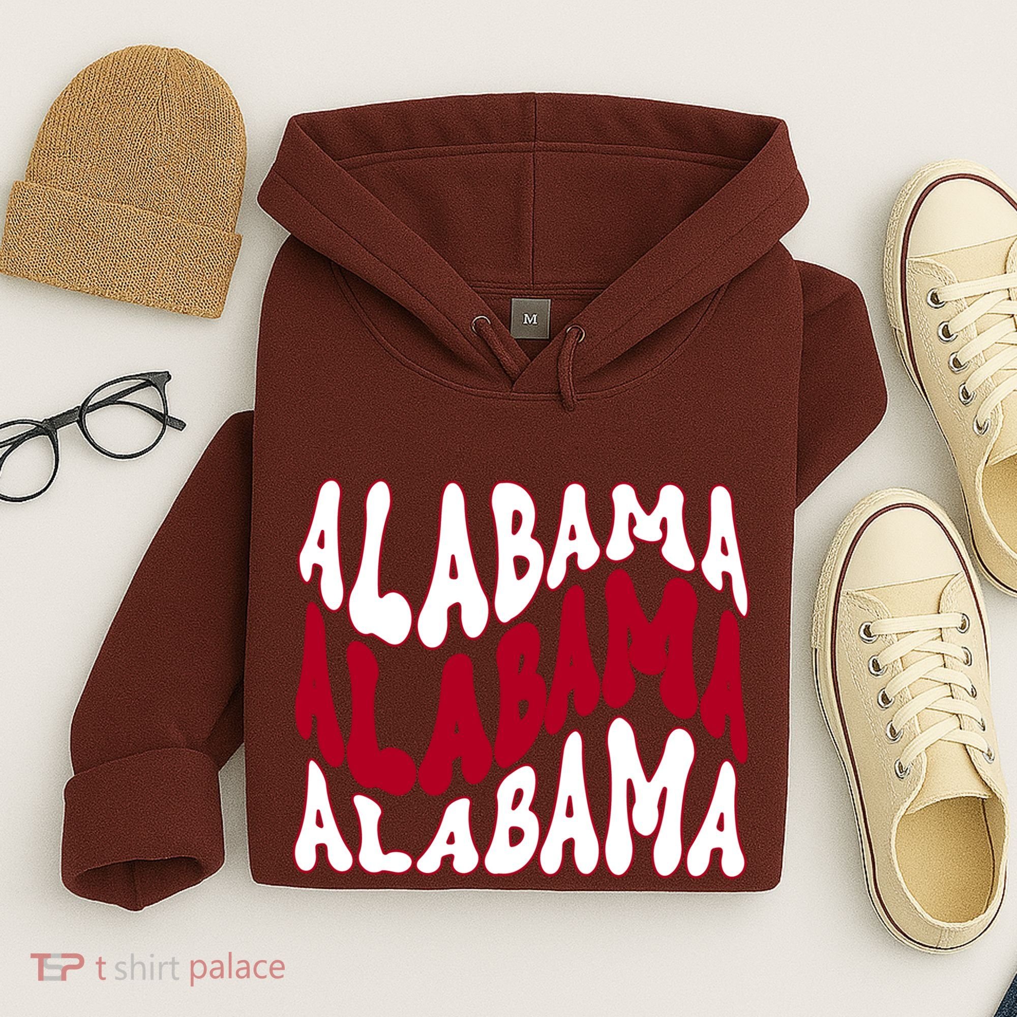 Alabama Retro Wave Hoodie