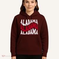 Alabama Retro Wave Hoodie thumb 5