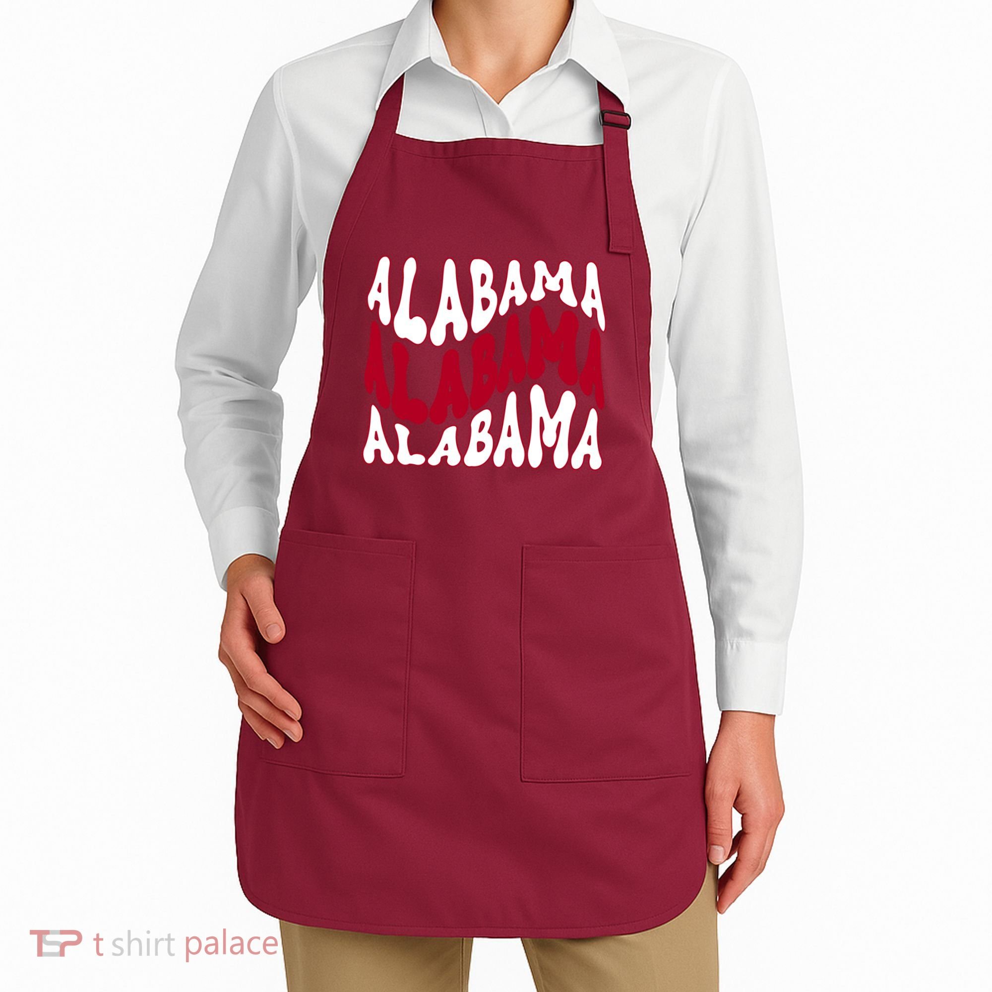 Alabama Retro Wave Apron