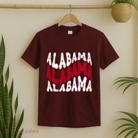 Alabama Retro Wave T-Shirt thumb 2