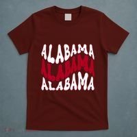 Alabama Retro Wave T-Shirt thumb 5