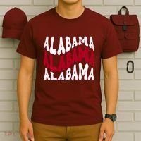Alabama Retro Wave T-Shirt thumb 6