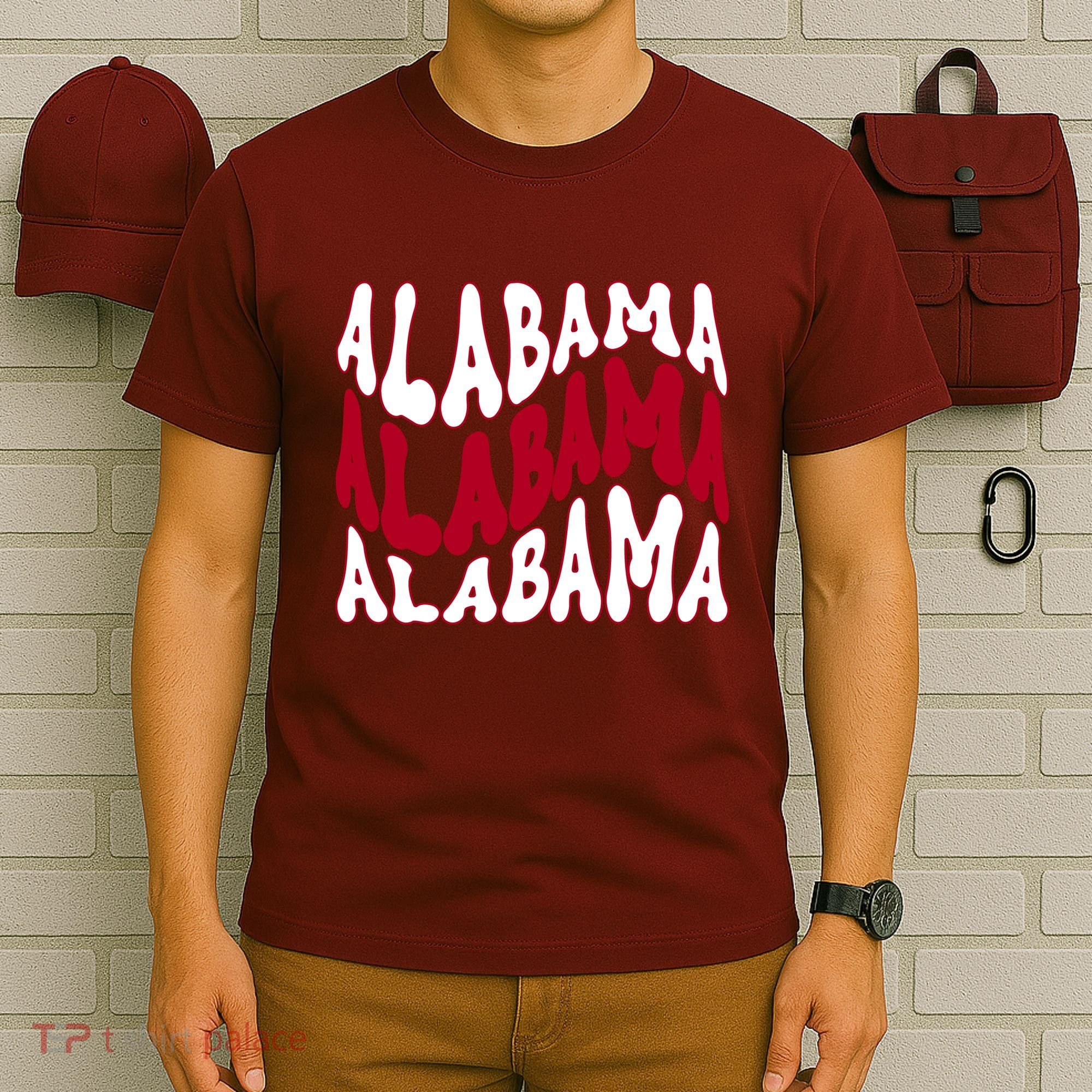 Alabama Retro Wave T-Shirt