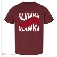 Alabama Retro Wave Toddler T-Shirt thumb 0
