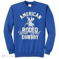 American Rodeo Wild West Cowboy Western Howdy Gift Sweatshirt thumb 0
