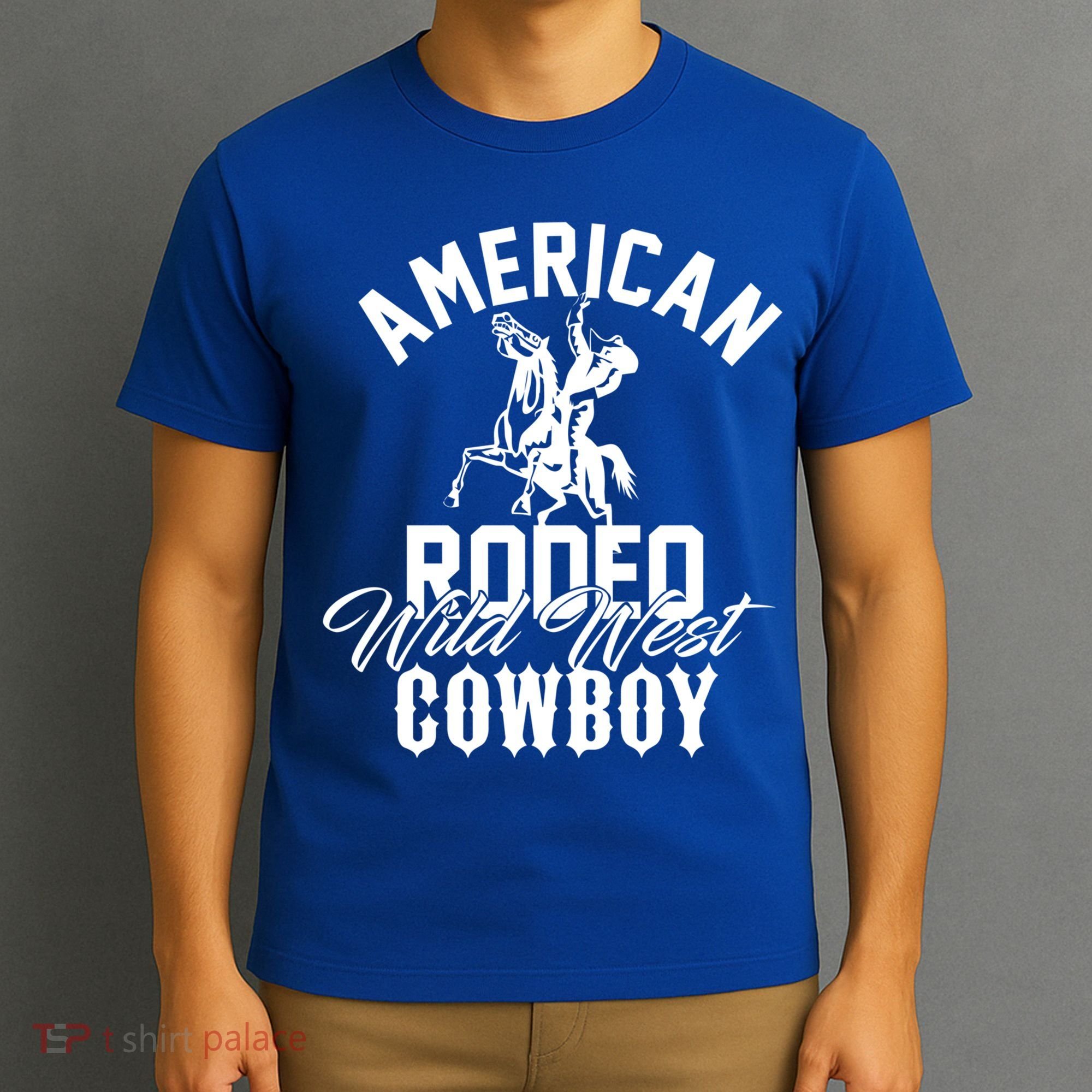 American Rodeo Wild West Cowboy Western Howdy Gift T-Shirt