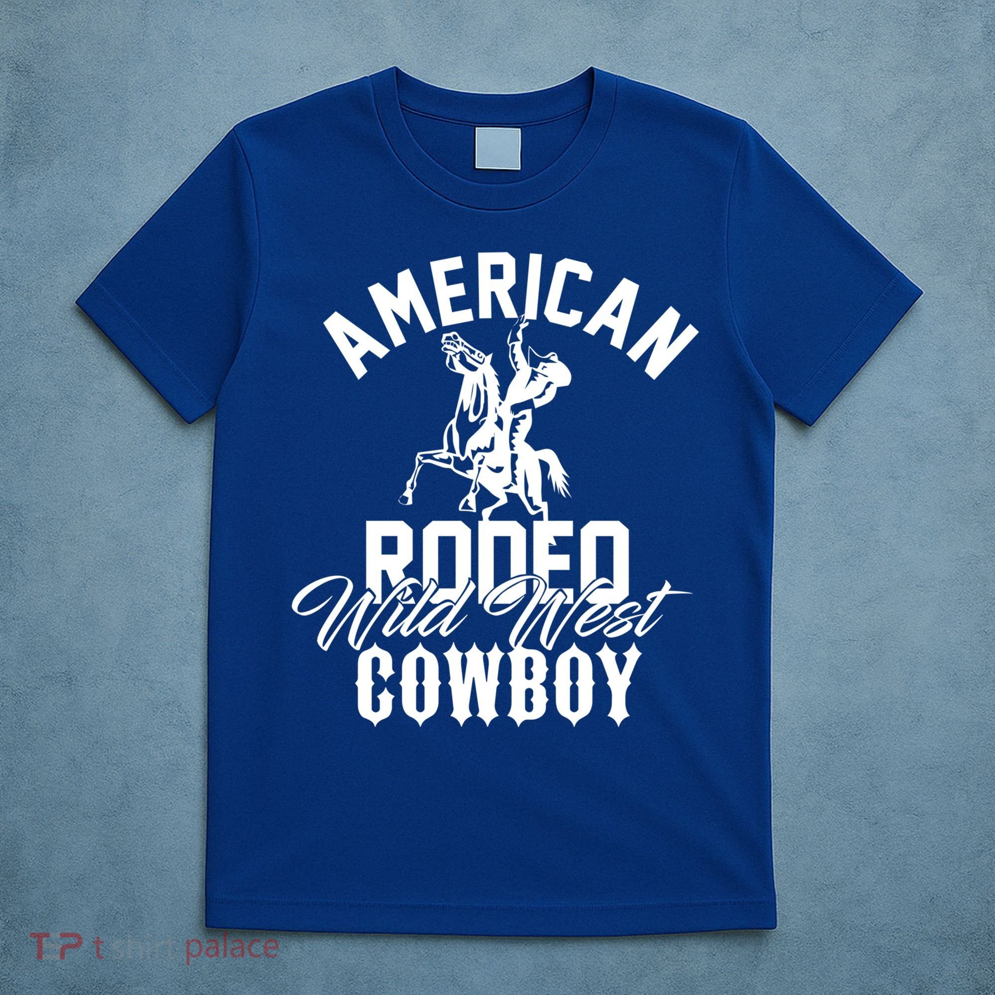 American Rodeo Wild West Cowboy Western Howdy Gift T-Shirt