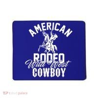 American Rodeo Wild West Cowboy Western Howdy Gift Mousepad thumb 0