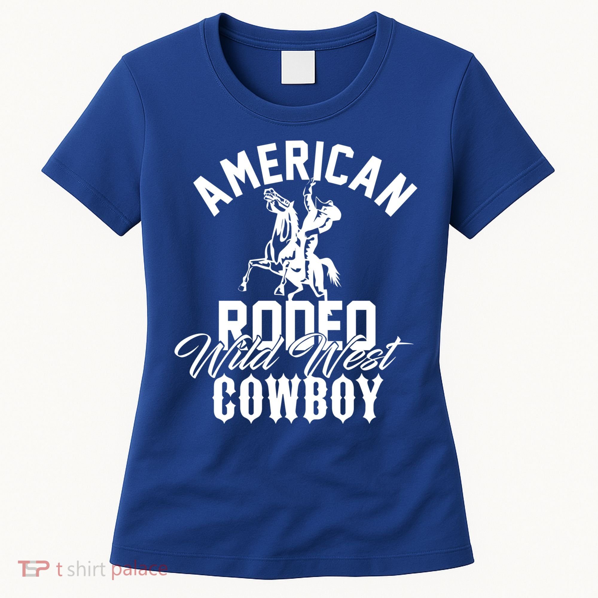 American Rodeo Wild West Cowboy Western Howdy Gift Women's T-Shirt