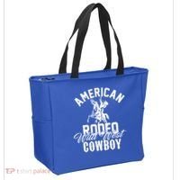 American Rodeo Wild West Cowboy Western Howdy Gift Tote Bag thumb 2
