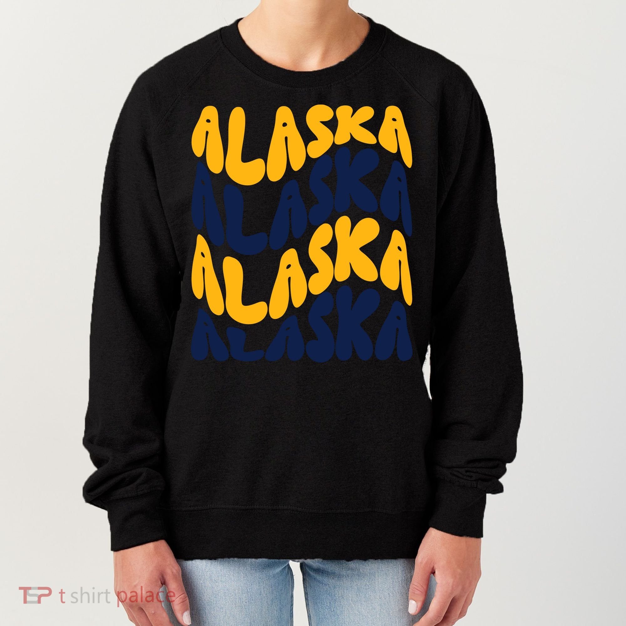 Alaska Retro Wave Women's Sweatshirt