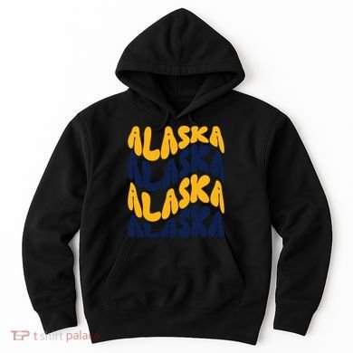 Alaska Retro Wave Hoodie