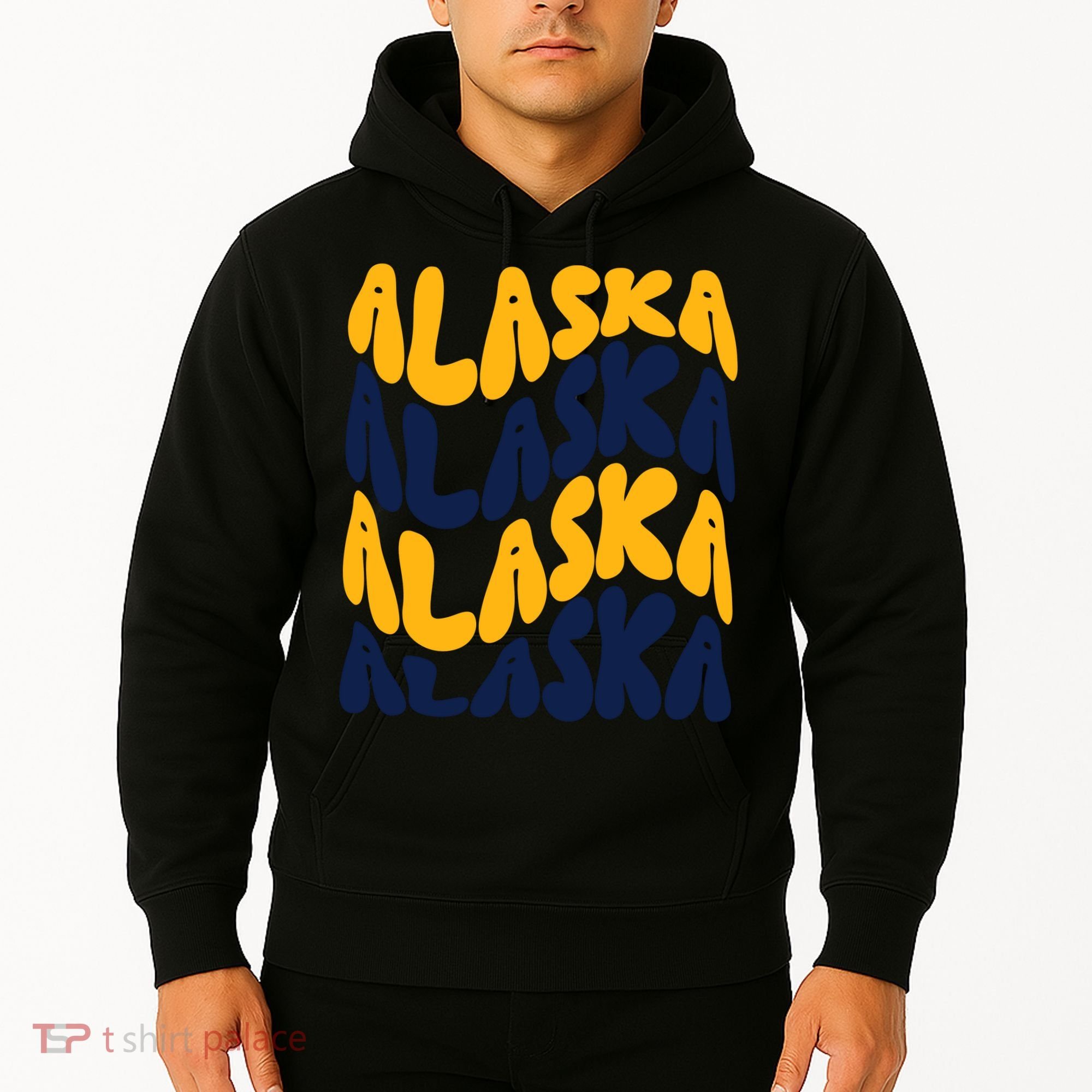 Alaska Retro Wave Hoodie