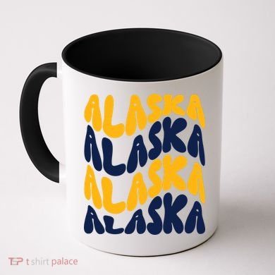Alaska Retro Wave Coffee Mug