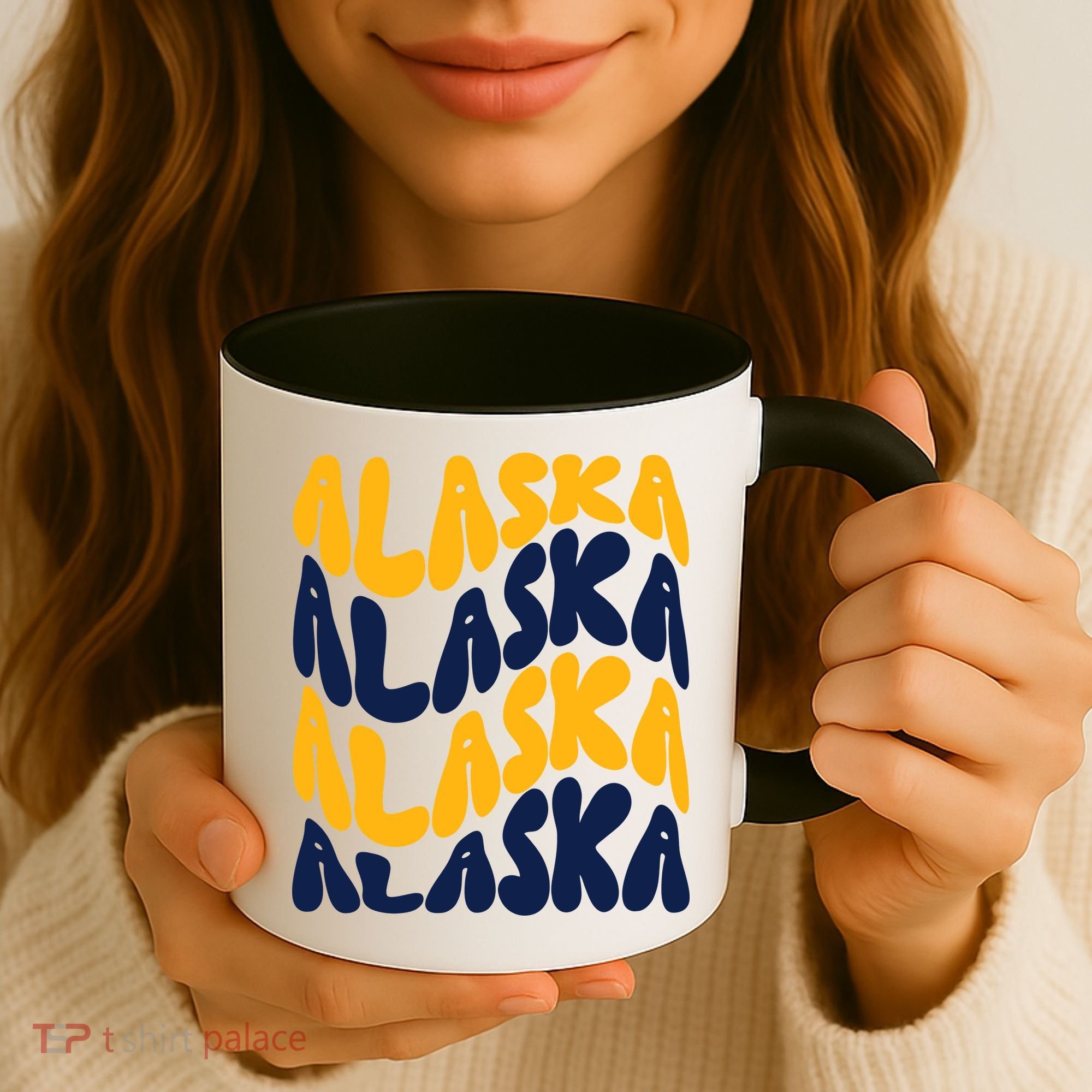 Alaska Retro Wave Coffee Mug