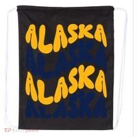 Alaska Retro Wave Drawstring Bag thumb 0