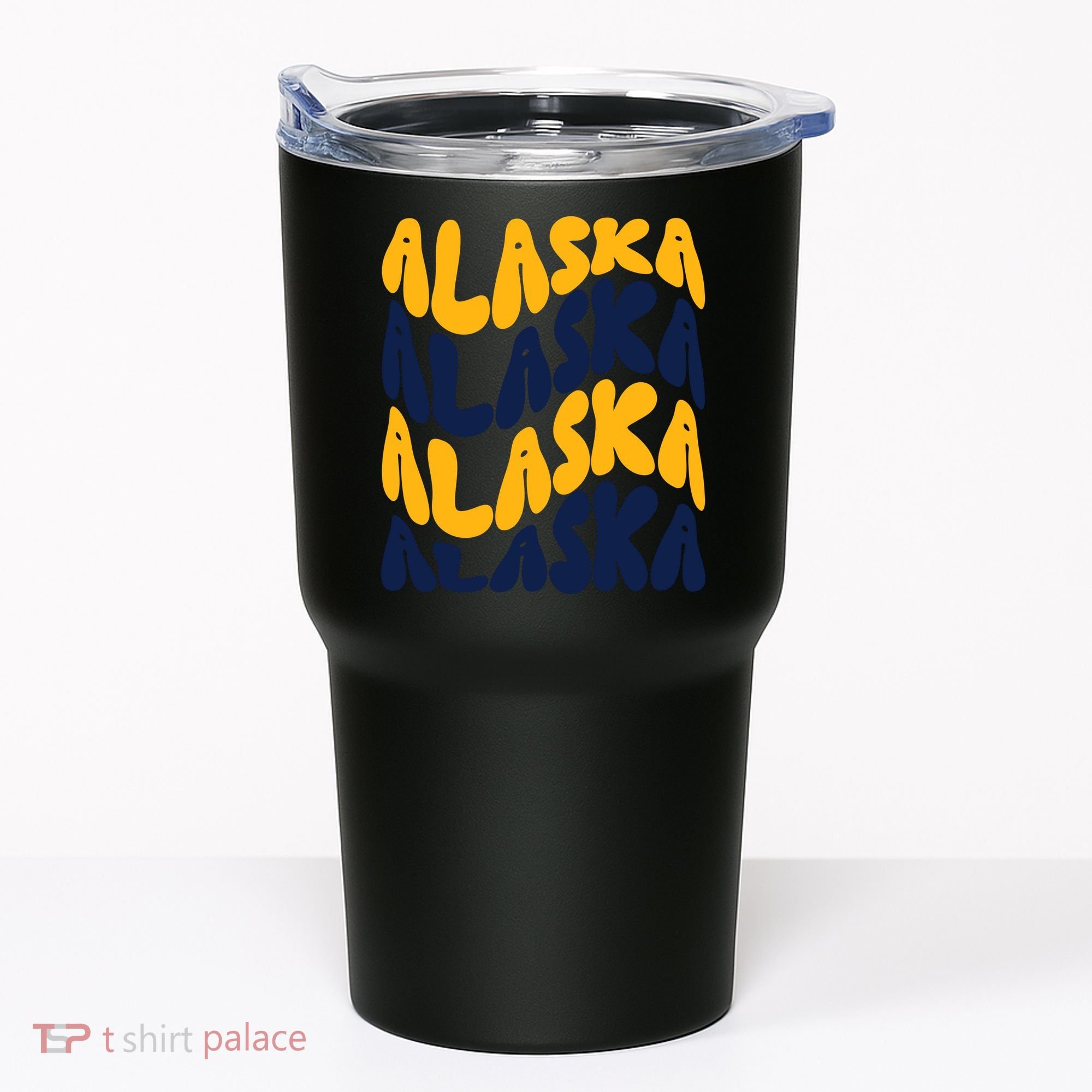 Alaska Retro Wave Tumbler