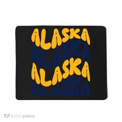 Alaska Retro Wave Mousepad