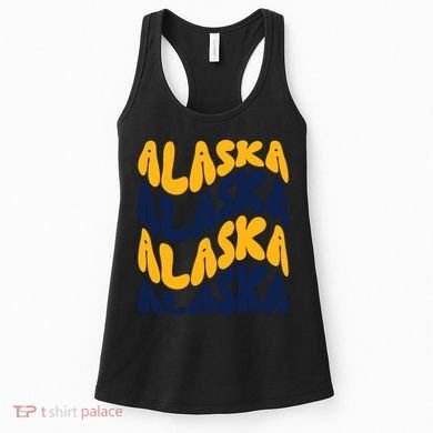 Alaska Retro Wave Women's Tank Top