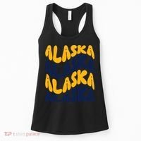 Alaska Retro Wave Women's Tank Top thumb 0