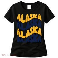 Alaska Retro Wave Women's T-Shirt thumb 0