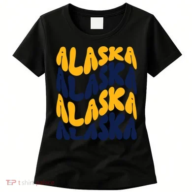 Alaska Retro Wave Women's T-Shirt