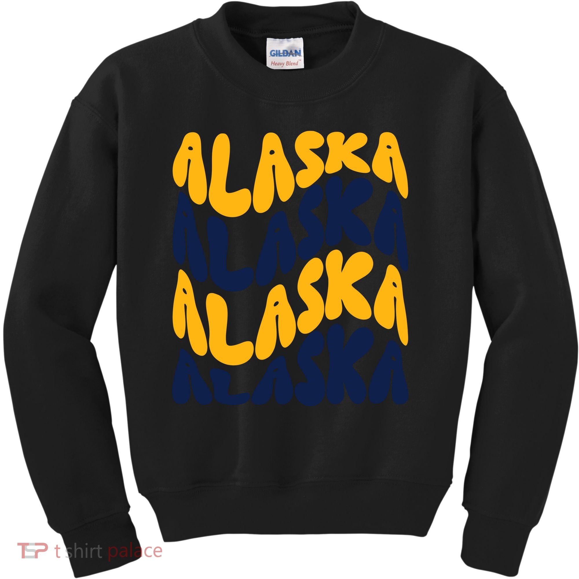 Alaska Retro Wave Kids Sweatshirt