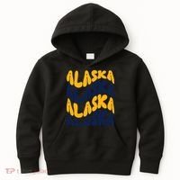 Alaska Retro Wave Kids Hoodie thumb 0