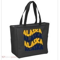 Alaska Retro Wave Tote Bag thumb 2