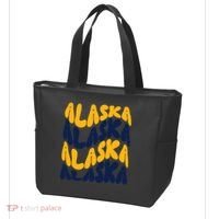 Alaska Retro Wave Tote Bag thumb 3
