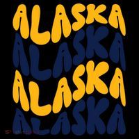 Alaska Retro Wave Tote Bag thumb 4
