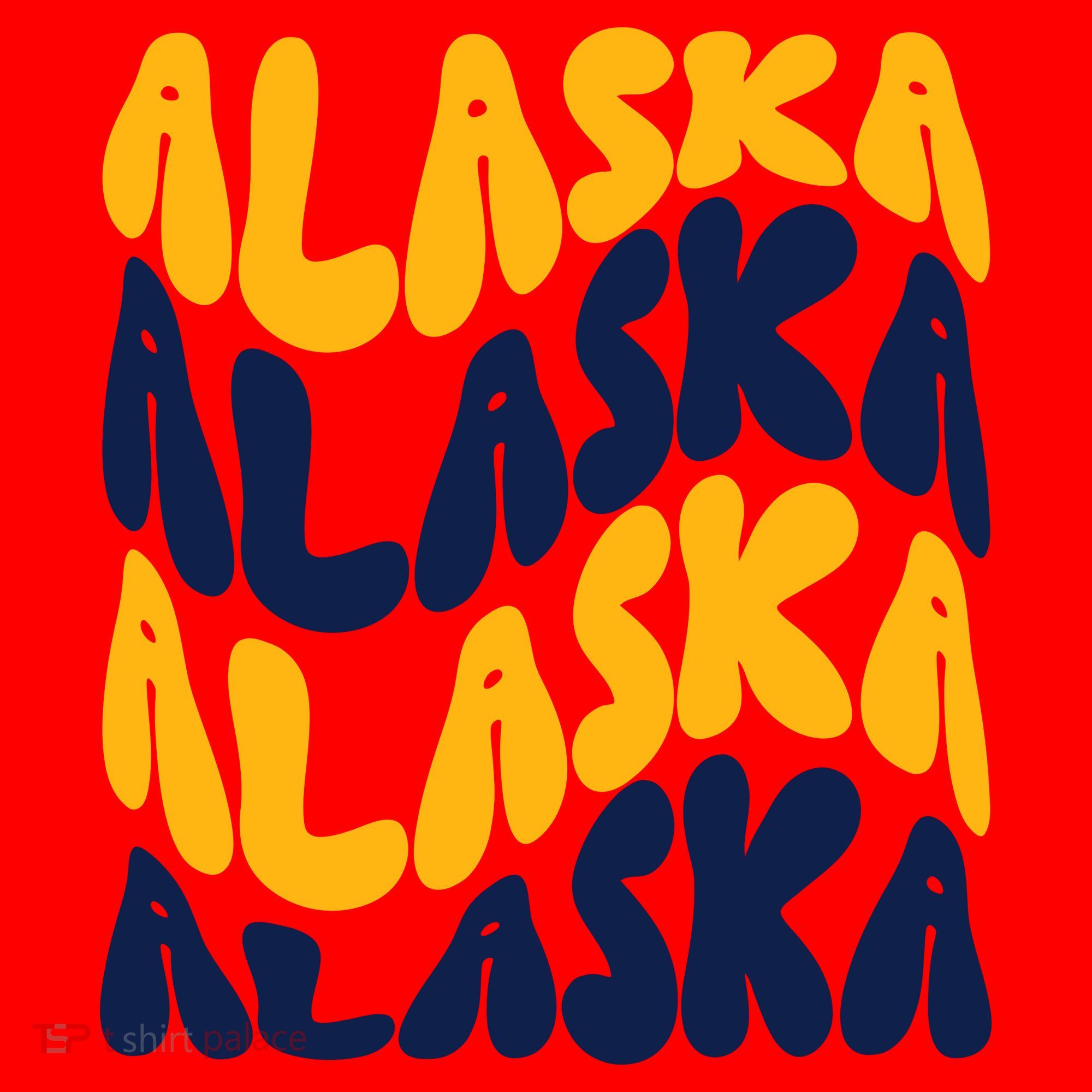 Alaska Retro Wave Santa Hat