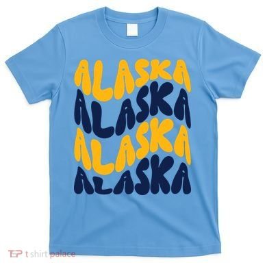 Alaska Retro Wave T-Shirt