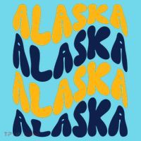 Alaska Retro Wave Button thumb 1