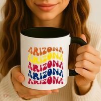 Arizona Retro Wave Coffee Mug thumb 3