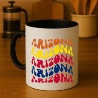 Arizona Retro Wave Coffee Mug thumb 4