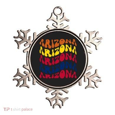 Arizona Retro Wave Ornament