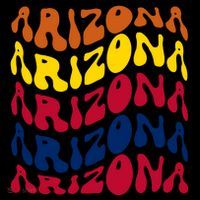 Arizona Retro Wave Ornament thumb 1