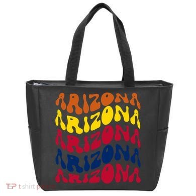 Arizona Retro Wave Tote Bag
